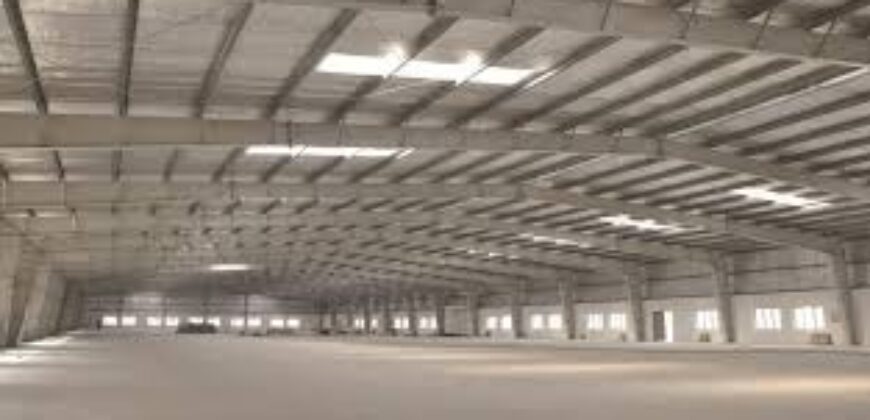 62000 Sq.ft Warehouse for rent in Sanand Ahmedabad