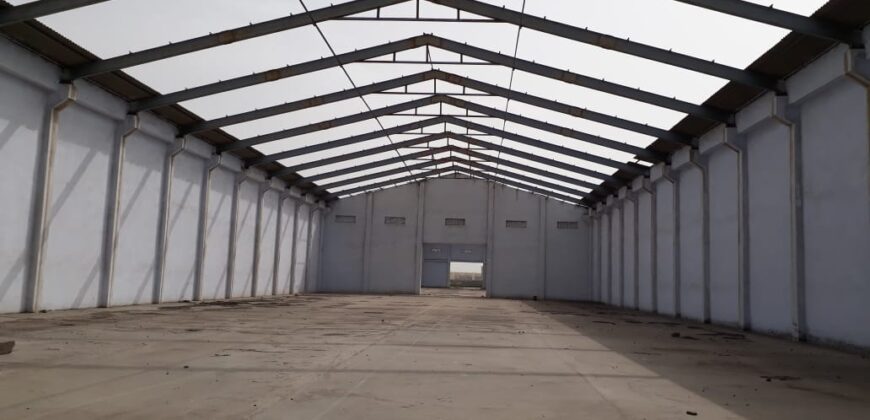 52000 Sq.ft Industrial Shed for rent in Narol Ahmedabad