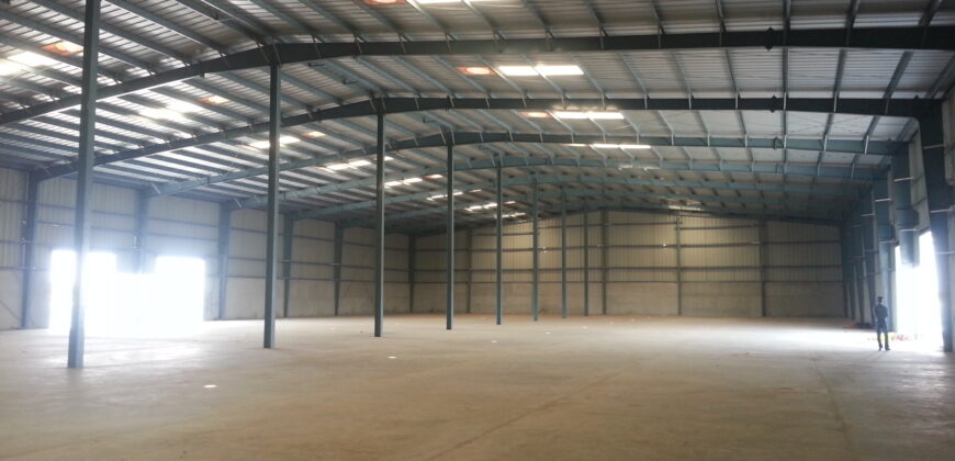 53000 Sq.ft Industrial Shed for rent in Vithalapur