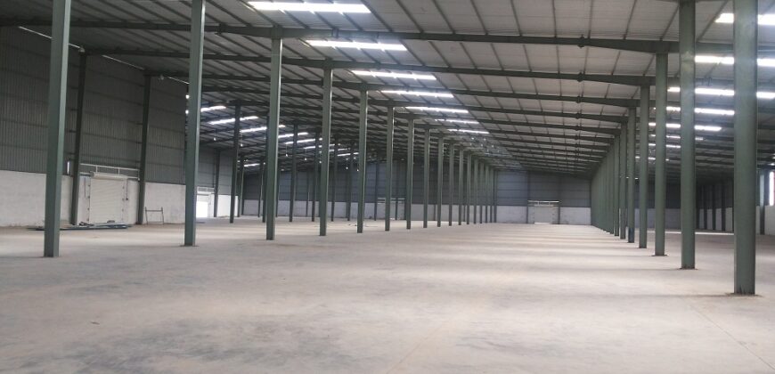 69000 Sq.ft Industrial Factory for lease in Chhatral Ahmedabad