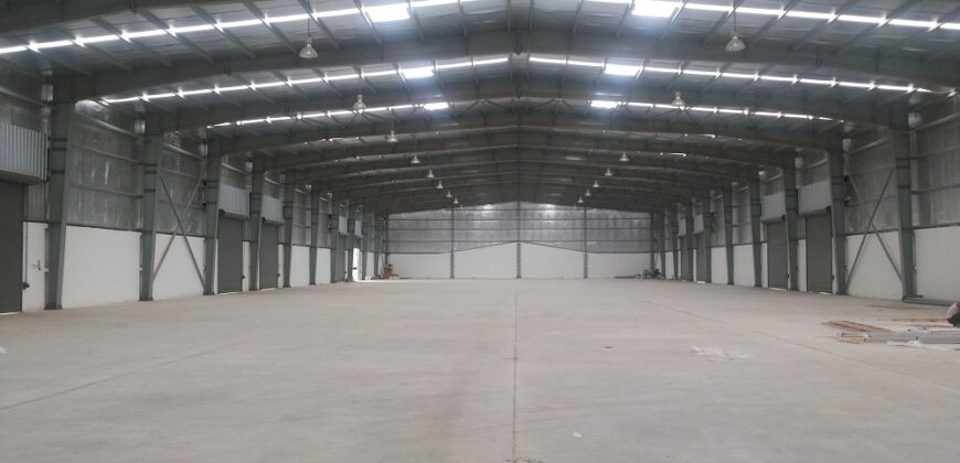 65000 Sq.ft Industrial Shed for rent in Chhatral Ahmedabad