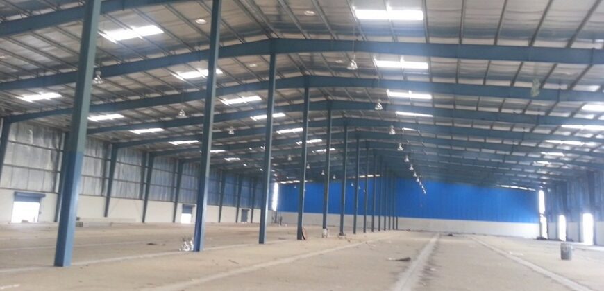 54000 sq.ft Industrial Shed for Rent in Naroda, Ahmedabad